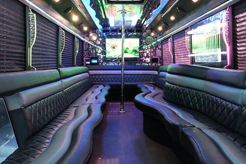 26-passenger party buses