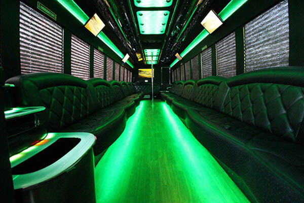 Party bus custom interior