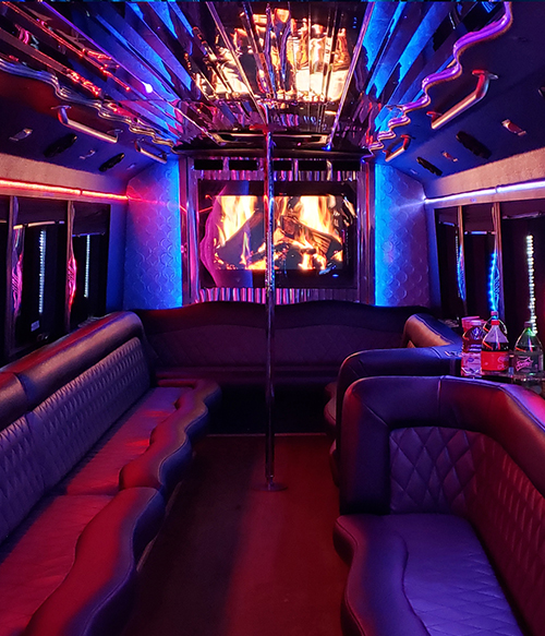 Limo bus bar areas